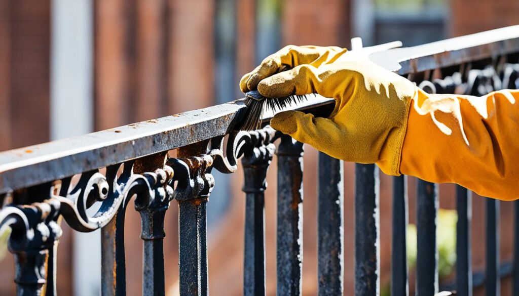 Maintaining Wrought Iron Railings