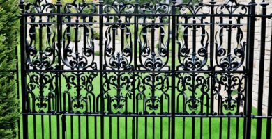 how much does a wrought iron fence cost