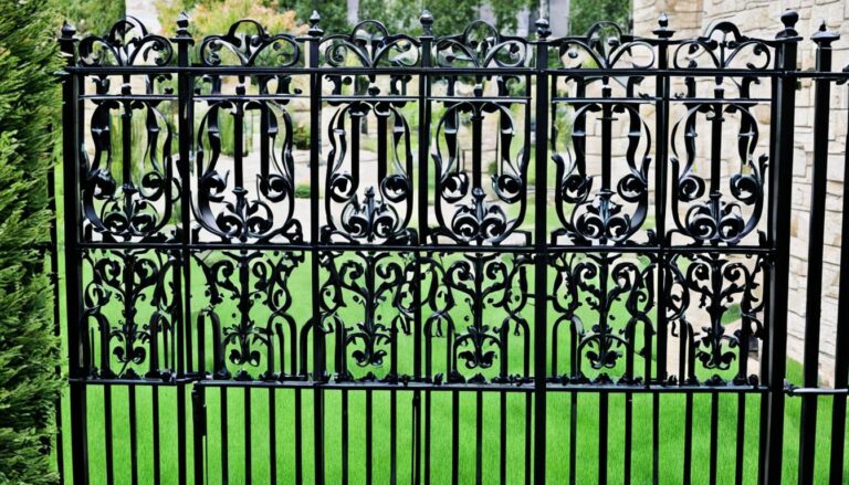 how much does a wrought iron fence cost