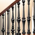 how to install wrought iron balusters