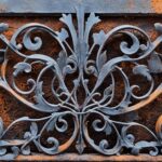 how to remove rust from wrought iron