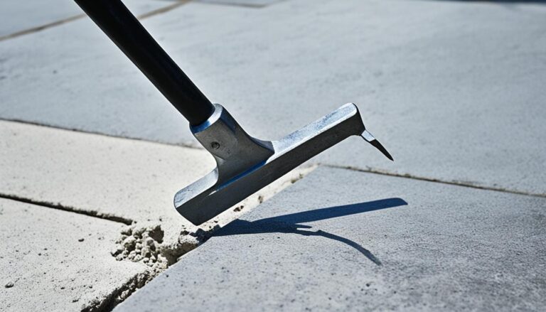 how to remove wrought iron railing from concrete