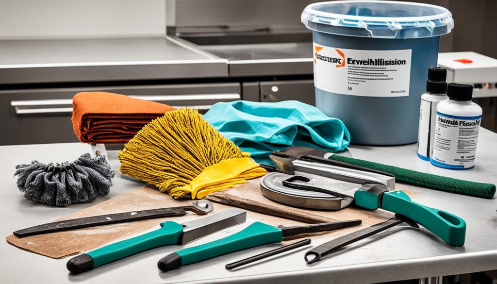 protection during rust treatment