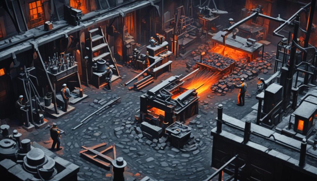 smelting process