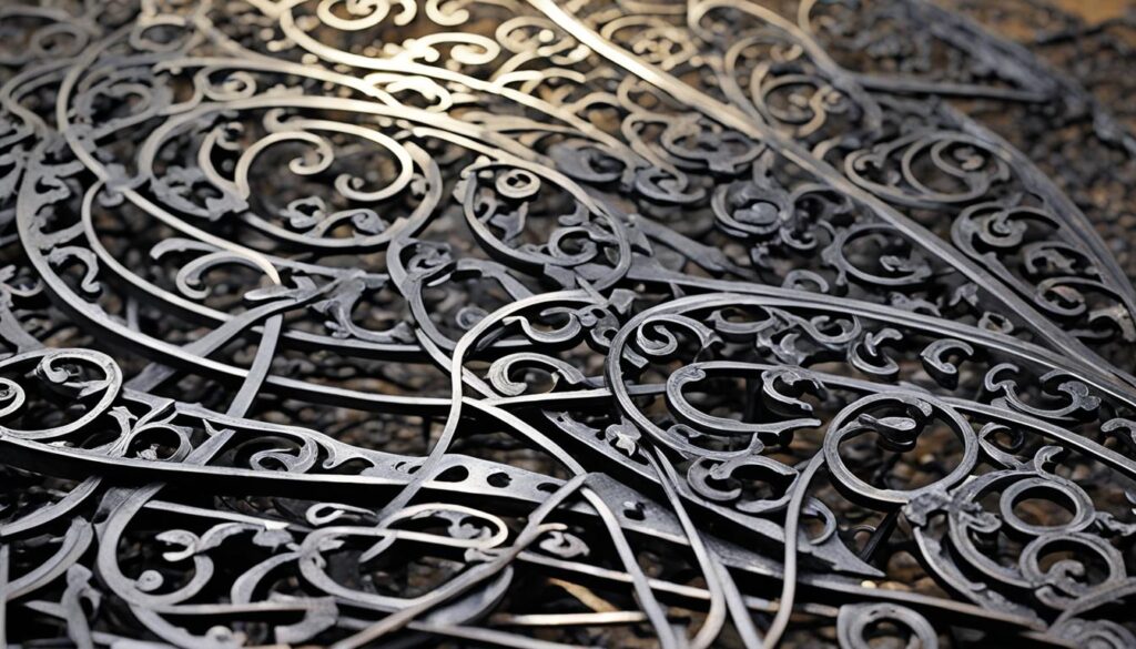 step-by-step wrought iron making