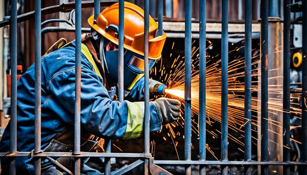 welding wrought iron gates