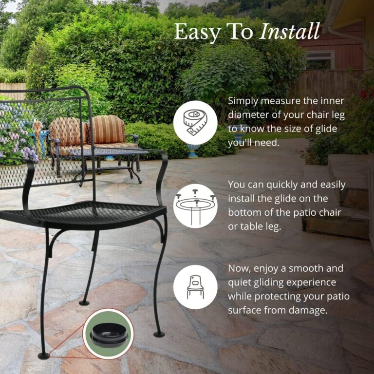 1-1/2″ Deluxe Wrought Iron Outdoor Glides Review