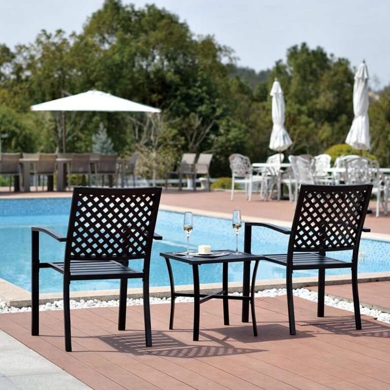 3 Piece Iron Bistro Set Review