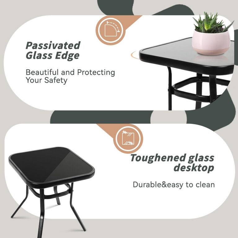 3-Piece Outdoor Rocking Chairs Review