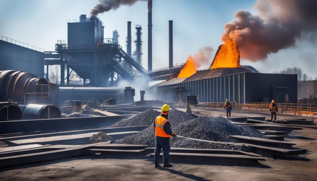 Iron recycling process