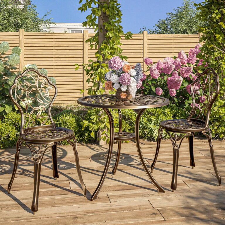 BELLEZE 3 Piece Bistro Set Review