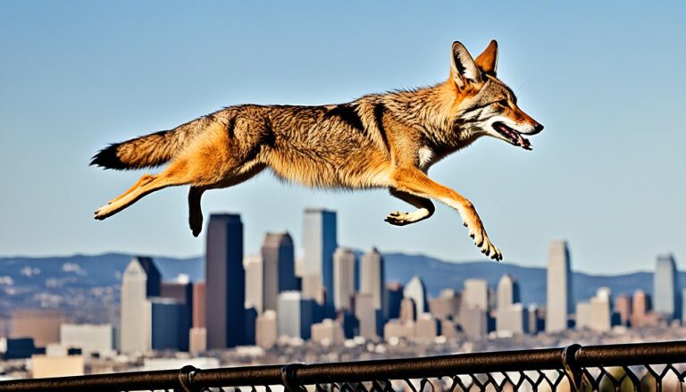 can a coyote jump a wrought iron fence