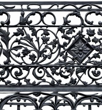 can you glue wrought iron