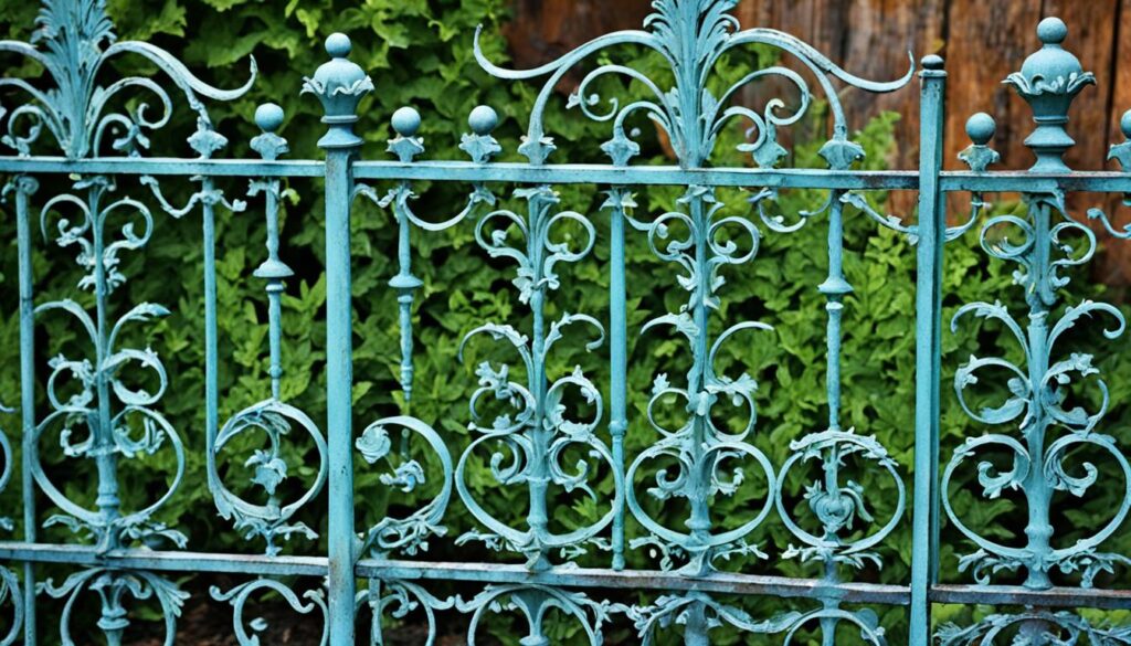 can you use chalk paint on wrought iron