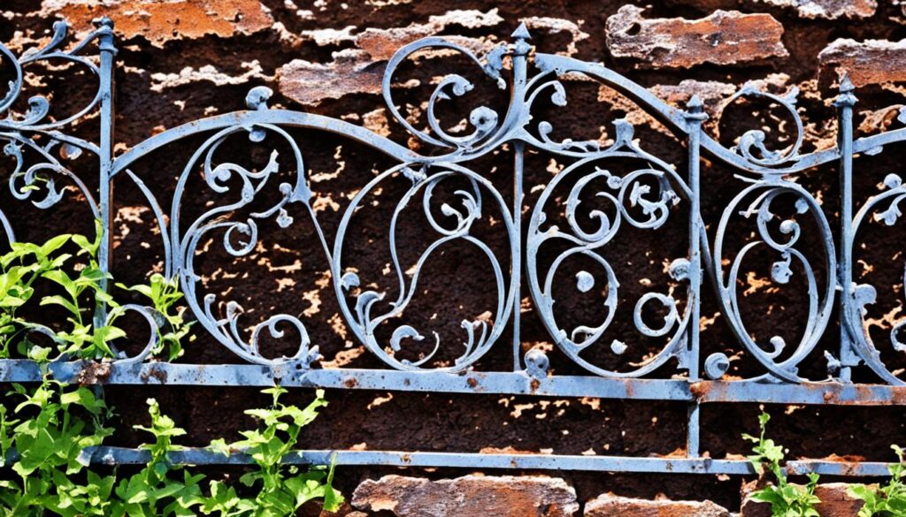 does wrought iron rust