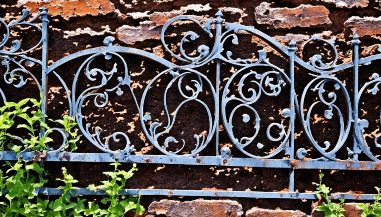 does wrought iron rust