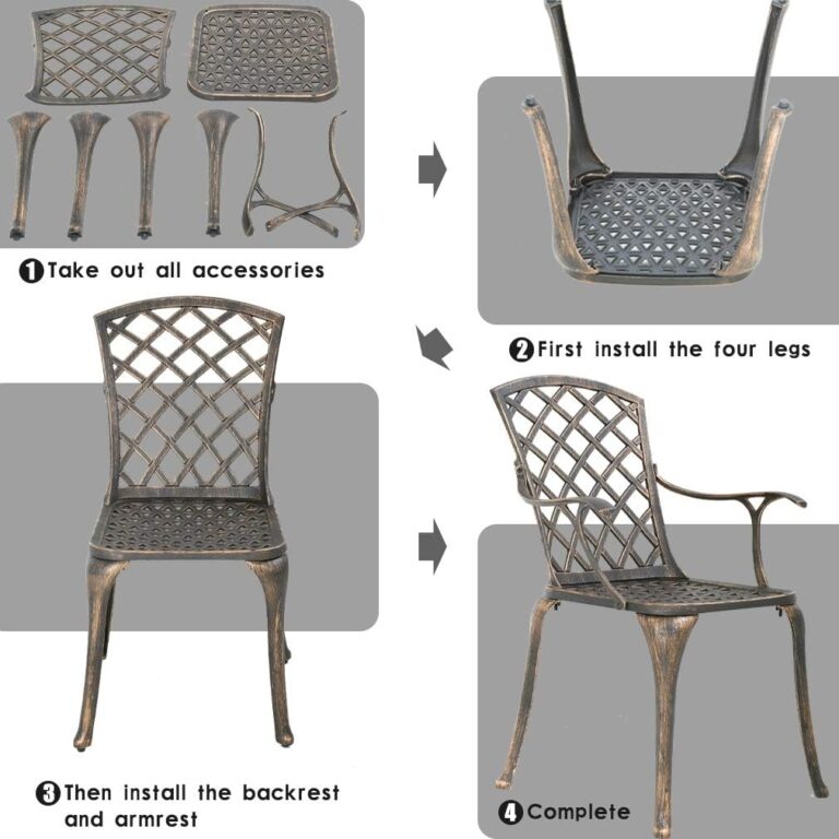 FDW Patio Chairs Set of 2 Review