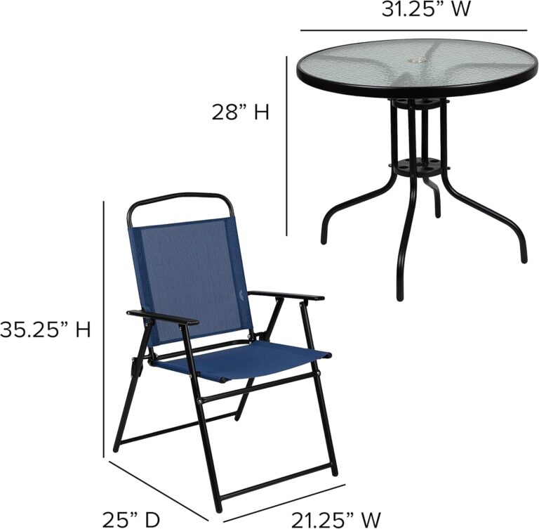 Flash Furniture Nantucket Patio Set Review
