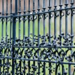 how to clean bird poop off wrought iron