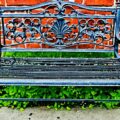 how to clean wrought iron bench