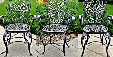 how to identify vintage wrought iron furniture