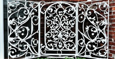 how to make faux wrought iron