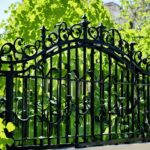 how to make wrought iron fence private