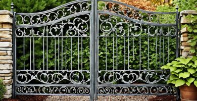 how to make wrought iron look antique