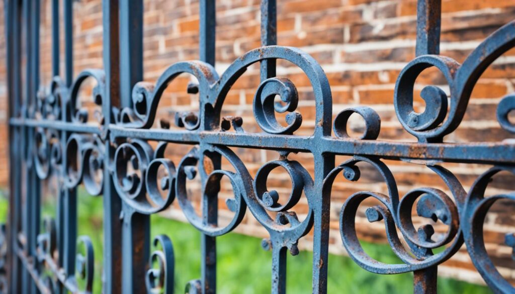 how to make wrought iron look new