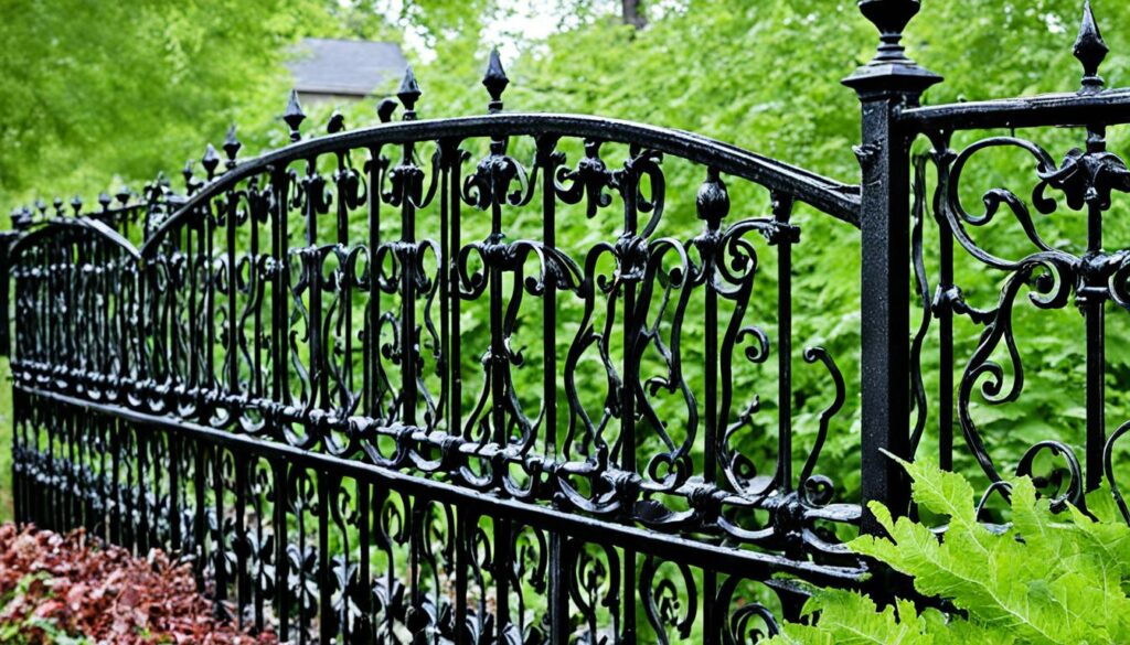 how to make wrought iron look new