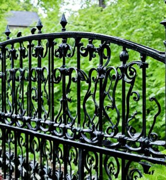 how to make wrought iron look new