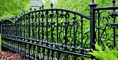 how to make wrought iron look new