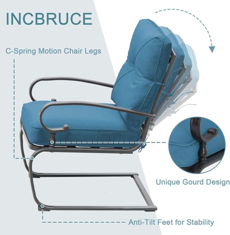 Incbruce 4Pcs Outdoor Metal Furniture Review