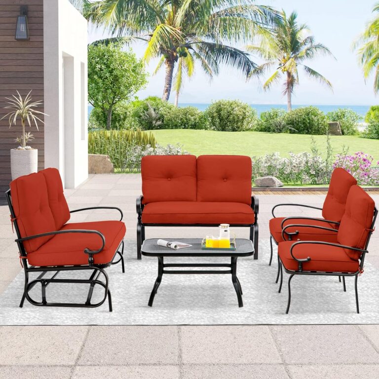 Incbruce 5 Pcs Outdoor Metal Furniture Review