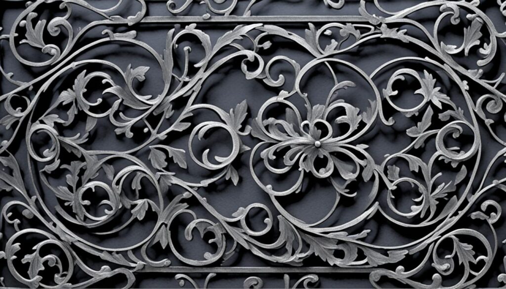 natural wrought iron color