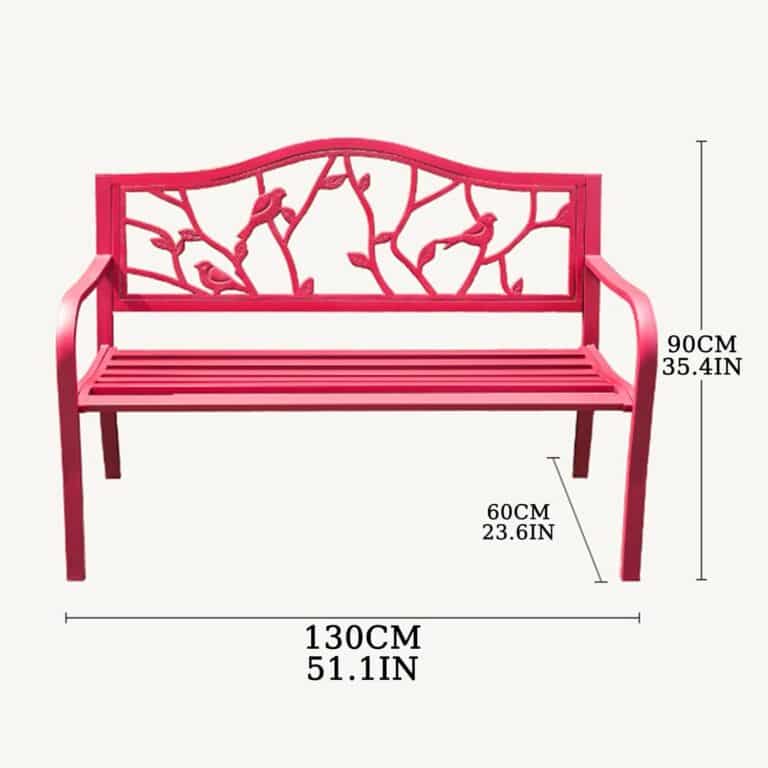 Outdoor Bench Metal Review