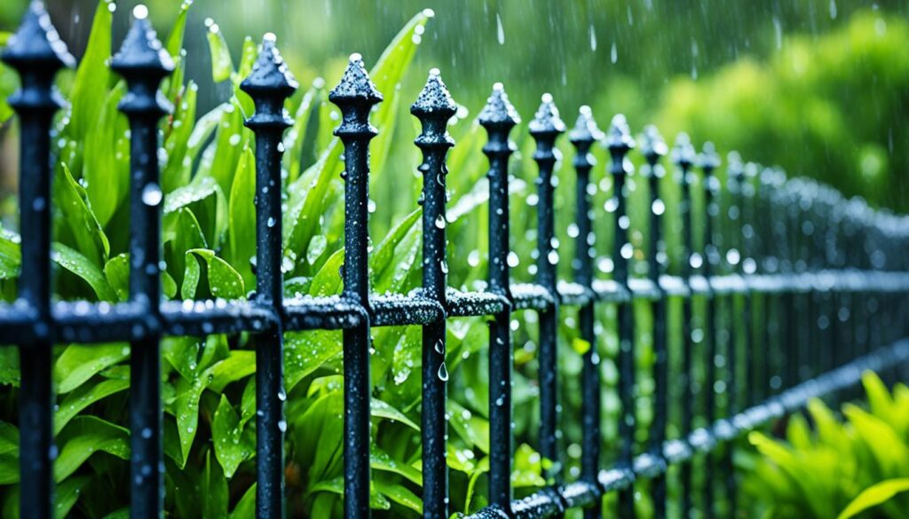 outdoor wrought iron care tips