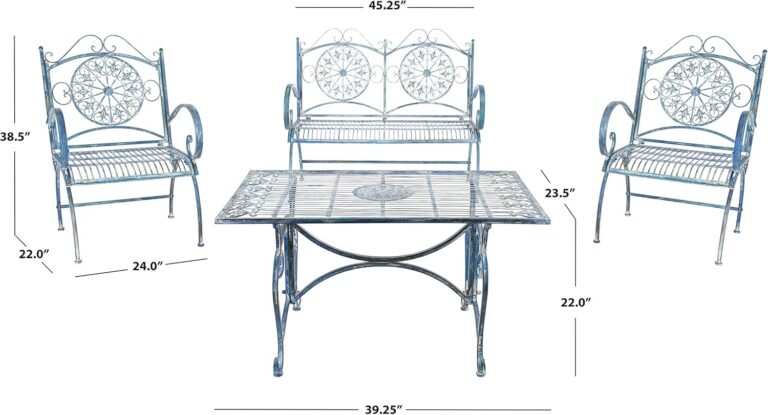 SAFAVIEH Outdoor Collection PAT5001 Patio Set Review
