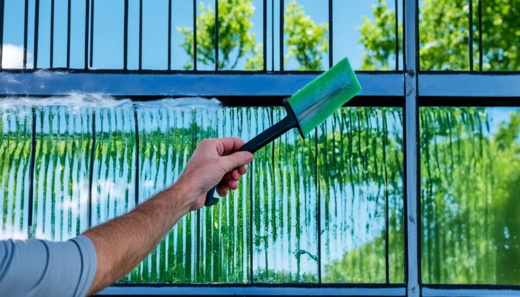 streak-free glass cleaning methods