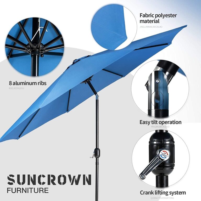 SUNCROWN 2 Pieces Wrought Iron Black Chairs Review