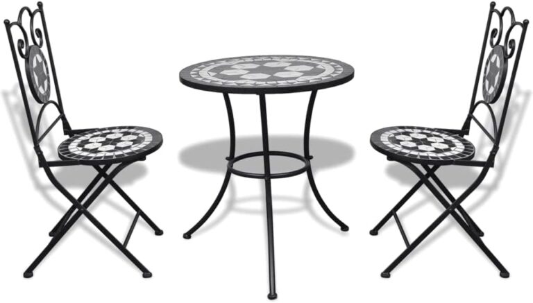 vidaXL 3-Piece Bistro Set Review