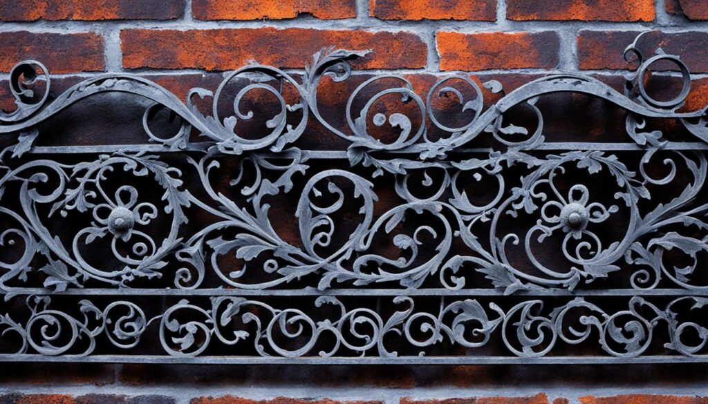 what color is wrought iron