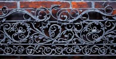 what color is wrought iron