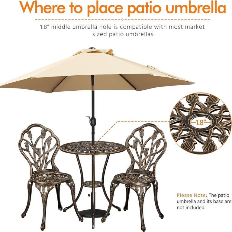 Yaheetech Patio Bistro Sets Review