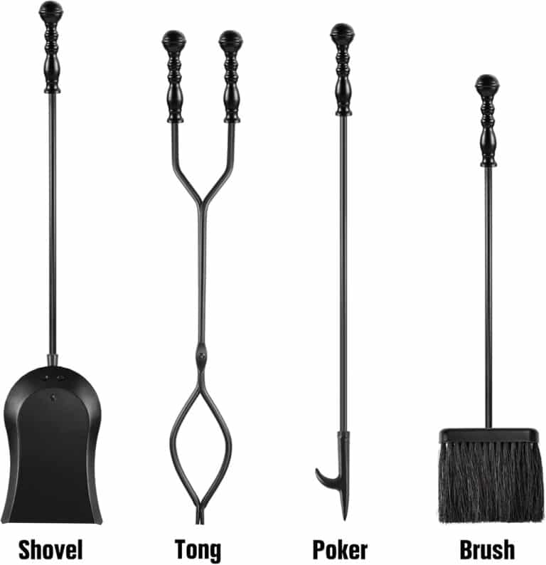 5 Pieces Fireplace Tools Set Review