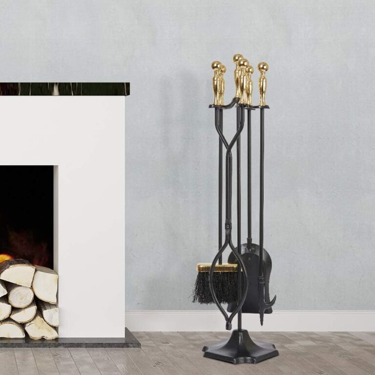 AMAGABELI GARDEN & HOME 5 Pcs Fireplace Tools Set Review