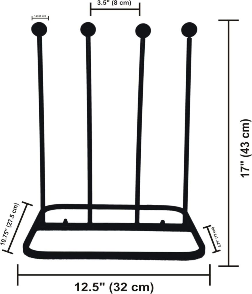 ARSUK Boot Rack Organizer for Tall Boots - Boot Storage Solutions for Entryway, Boot Stand  Holder for 2 Pair and 4 Pair - Free Standing Shoe Rack