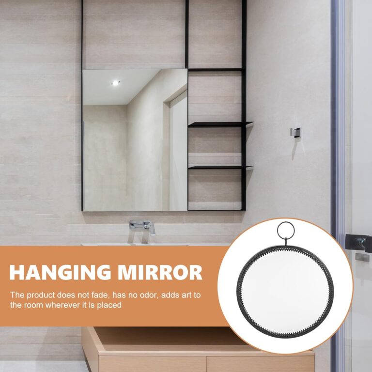 BESPORTBLE Hanging Wrought Iron Mirror Review