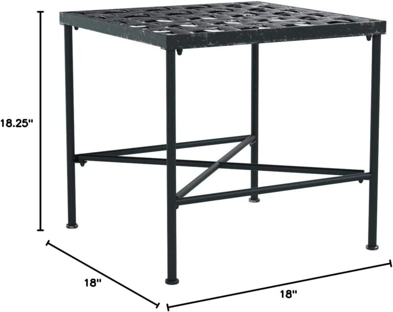 Christopher Knight Home Petra Iron End Table Review