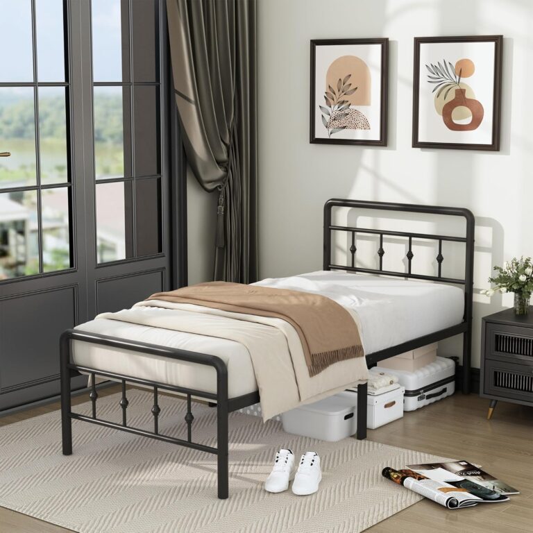 Classic Metal Platform Twin Bed Frame Review